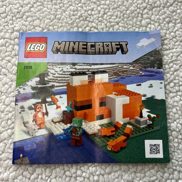 LEGO Minecraft The Fox Lodge 21178 - Picture 1 of 4